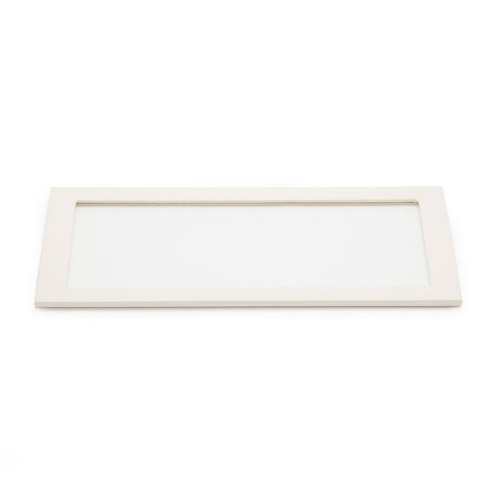 Tray - Vault Glass Lid - Ivory