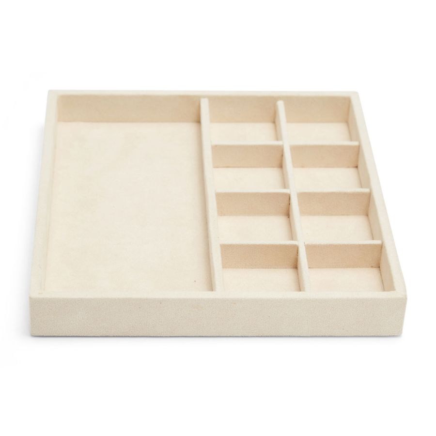 Half Insert Tray - Vault Earring Multi Compartment - Beige