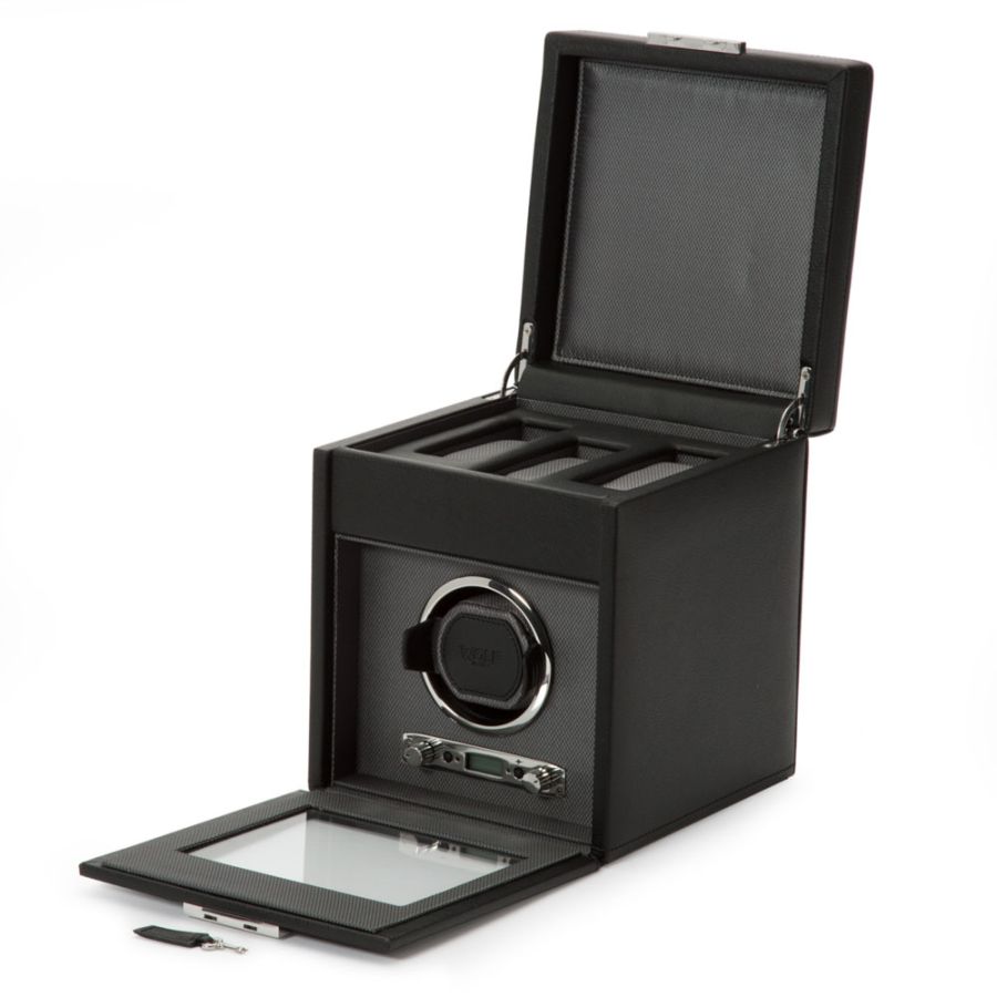 Watch Winder - Viceroy Single - Black - With Storage