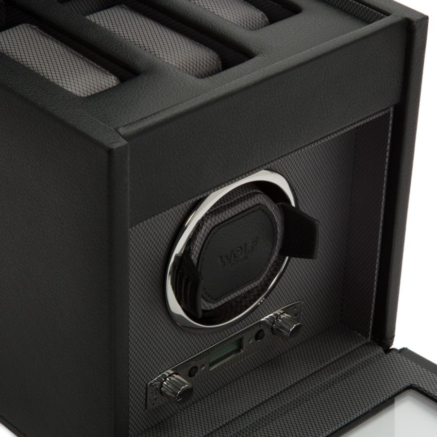 Watch Winder - Viceroy Single - Black - With Storage