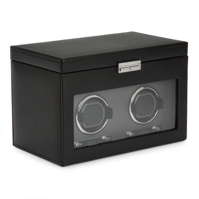 Watch Winder - Viceroy Double - Black - With Storage