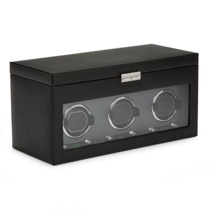 Watch Winder - Viceroy Triple - Black - With Storage