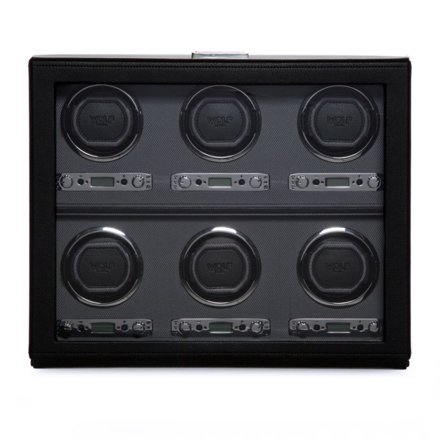 Watch Winder - Viceroy 6 Piece - Black