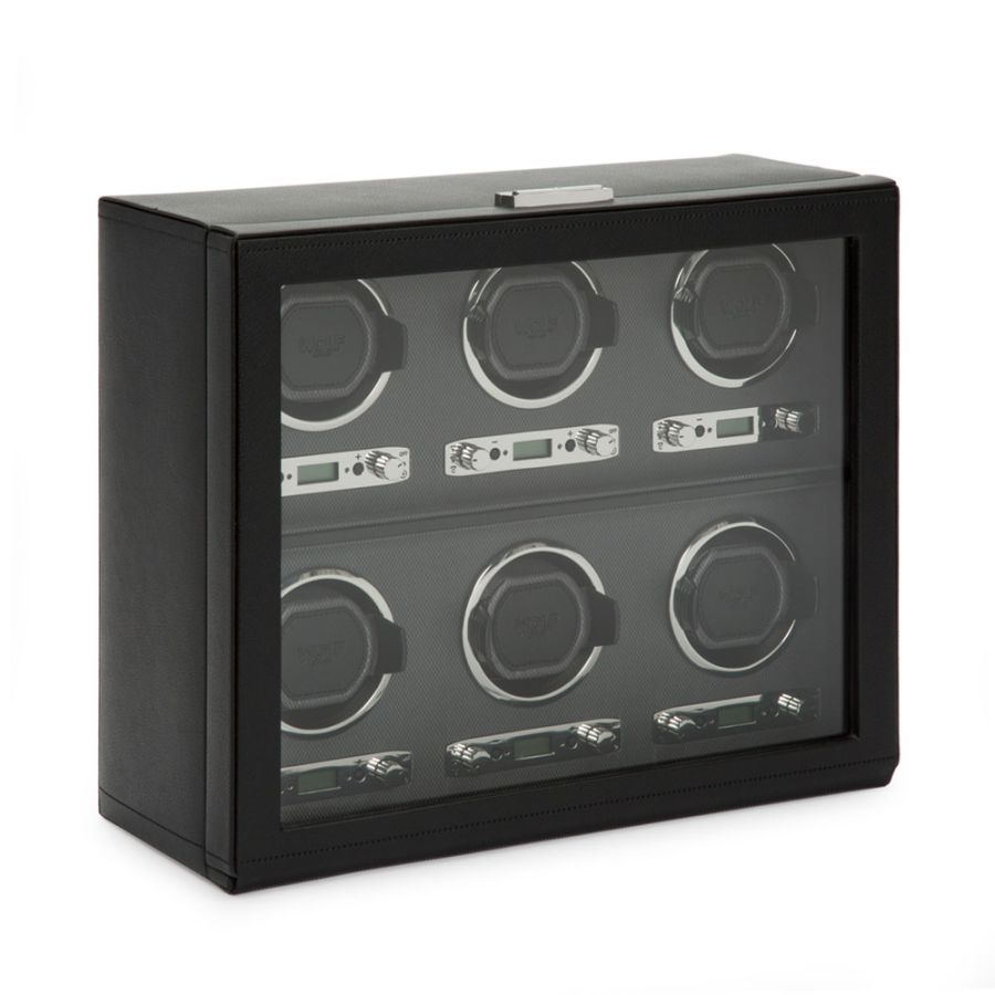 Watch Winder - Viceroy 6 Piece - Black