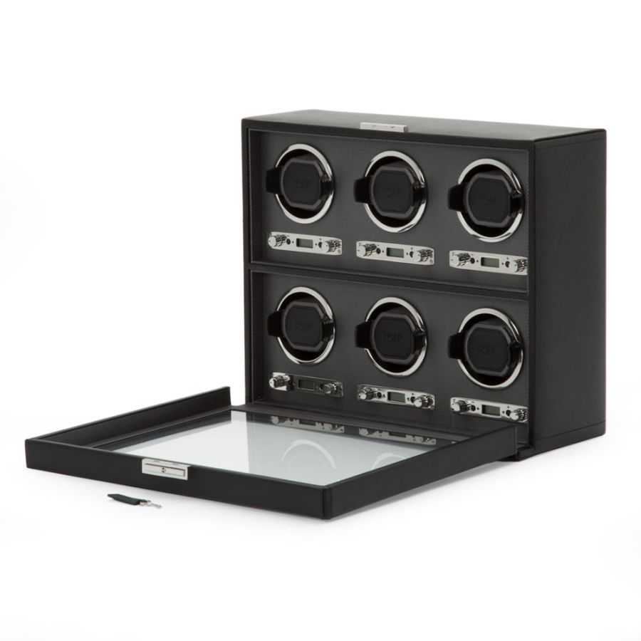 Watch Winder - Viceroy 6 Piece - Black