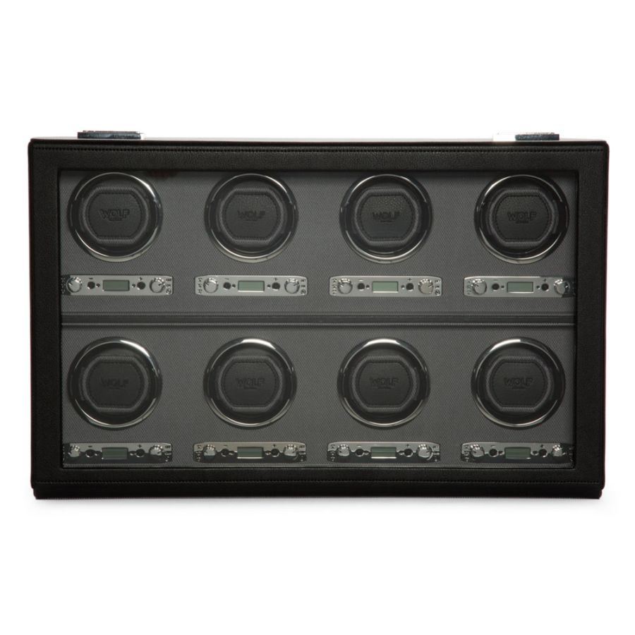 Watch Winder - Viceroy 8 Piece - Black