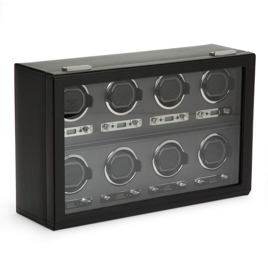 Watch Winder - Viceroy 8 Piece - Black