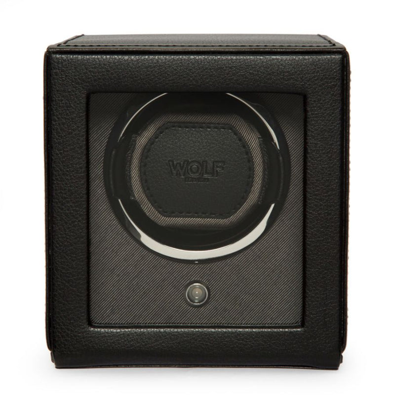 Watch Winder - Cub Single - Black - With Cover