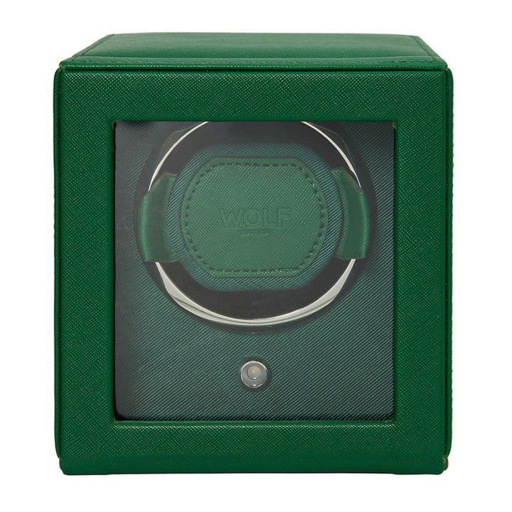 Watch Winder - Cub Single - Tutti Frutti Green - With Cover