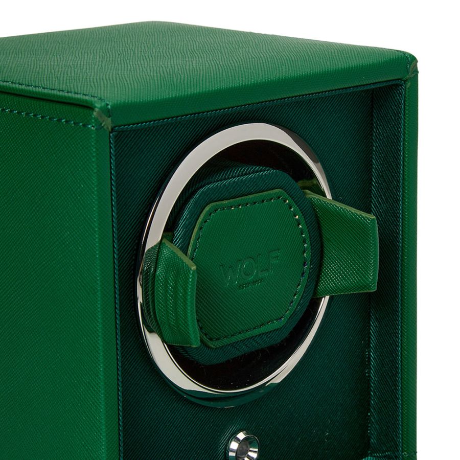 Watch Winder - Cub Single - Tutti Frutti Green - With Cover