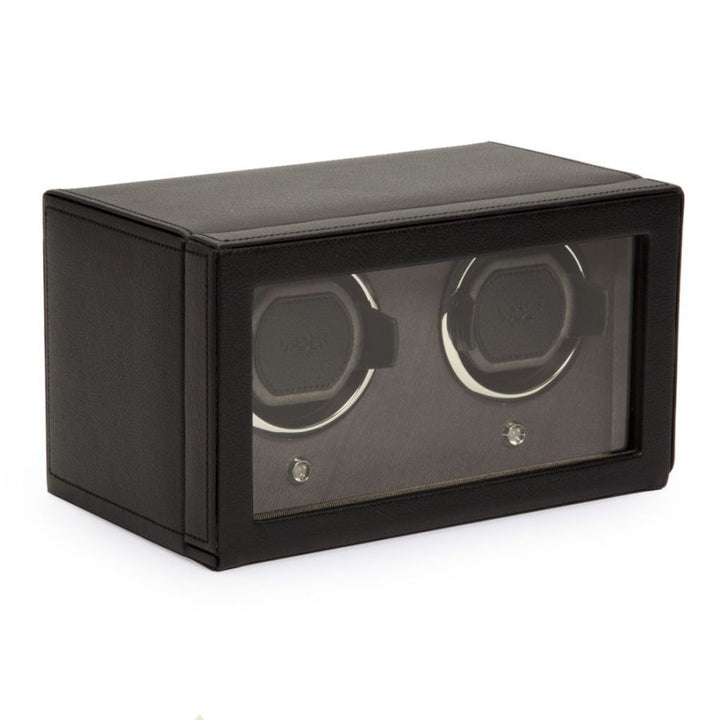 Watch Winder - Cub Double - Black - With Cover