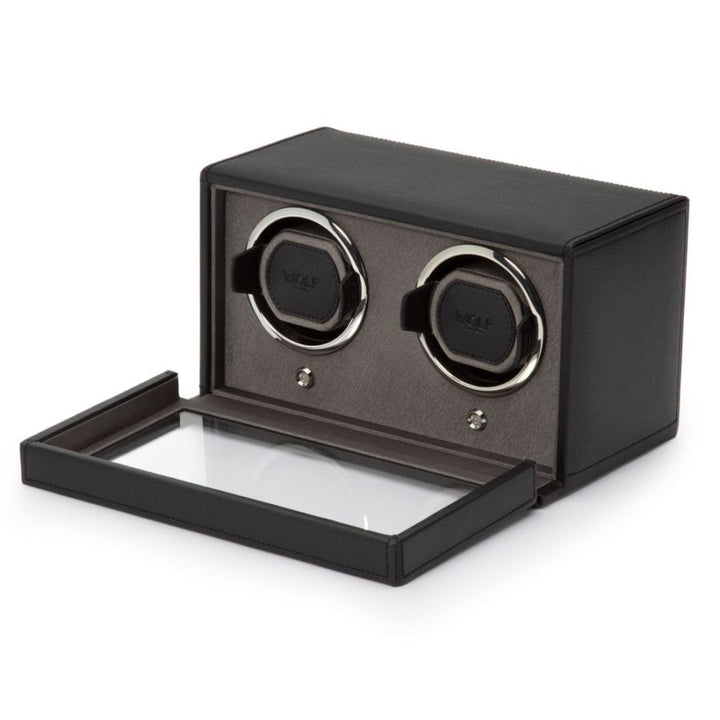 Watch Winder - Cub Double - Black - With Cover