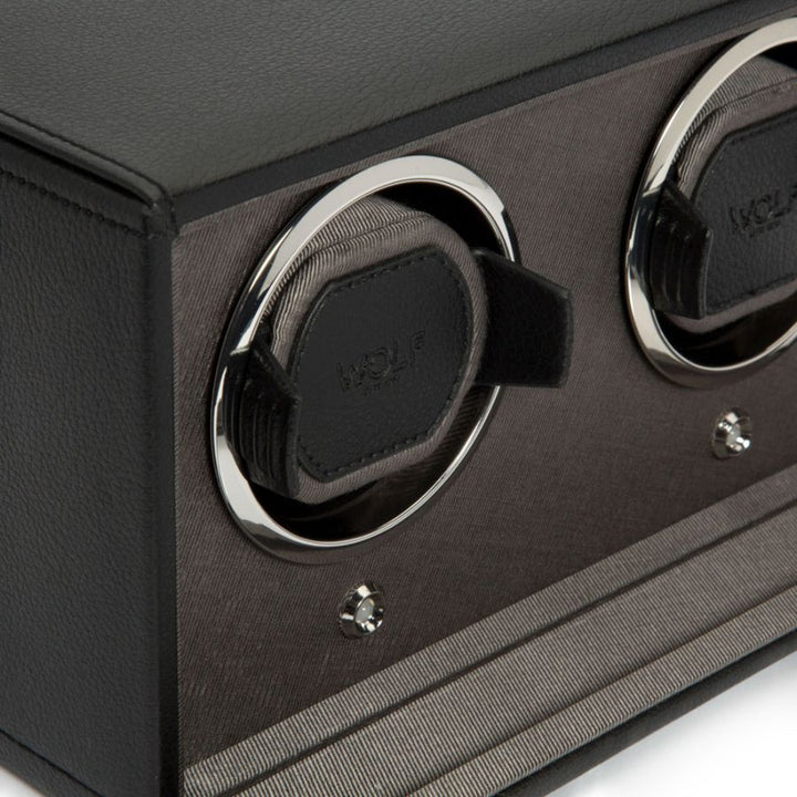 Watch Winder - Cub Double - Black - With Cover