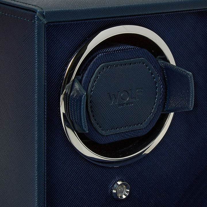 Watch Winder - Cub Double - Navy - With Cover