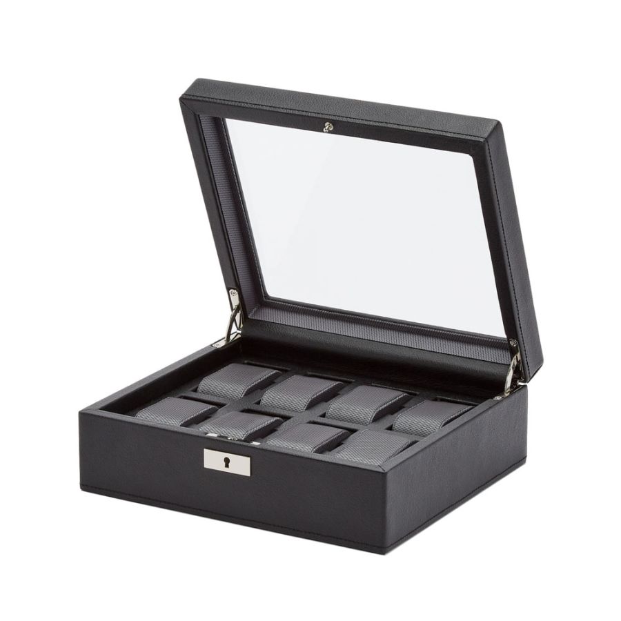 Watch Box - Viceroy 8 Piece - Black