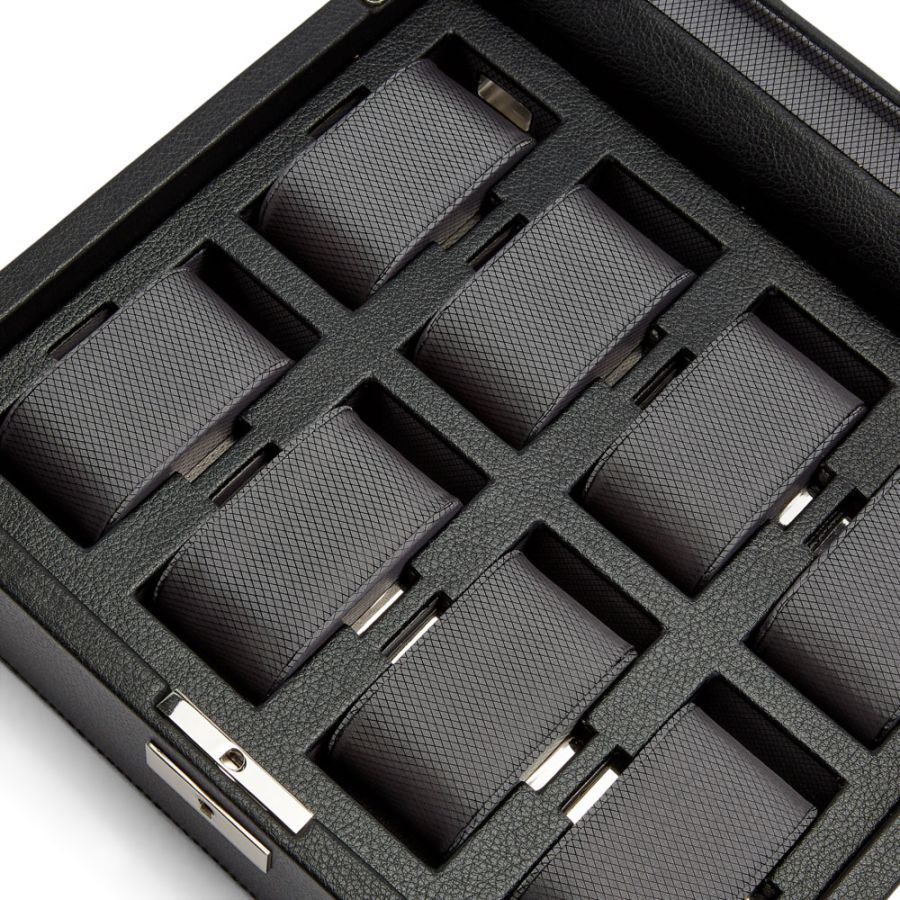 Watch Box - Viceroy 8 Piece - Black