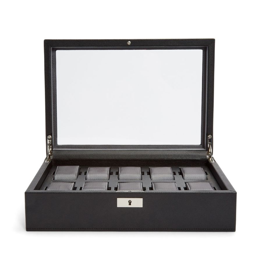 Watch Box - Viceroy 10 Piece - Black