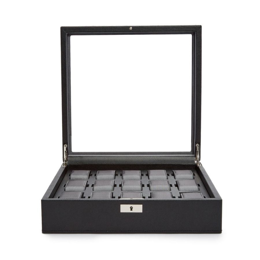 Watch Box - Viceroy 15 Piece - Black