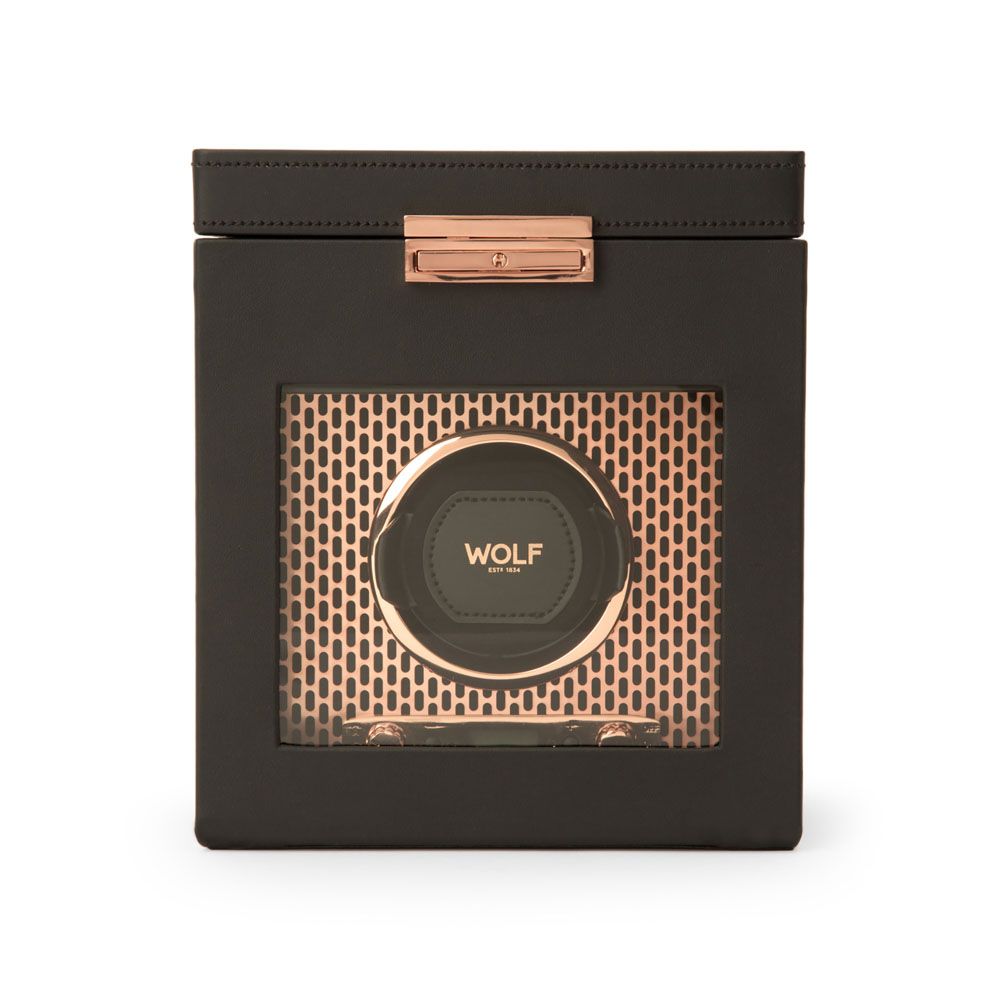 Watch Winder - Axis Single - Copper - With Storage