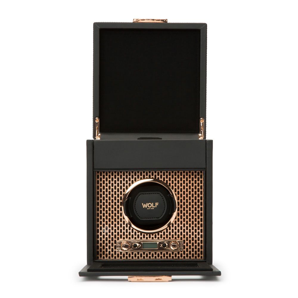 Watch Winder - Axis Single - Copper - With Storage