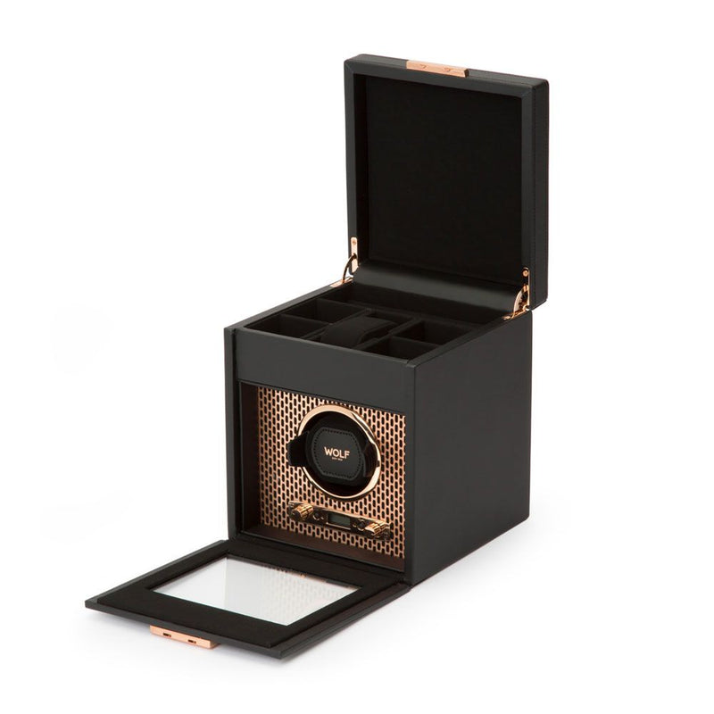 Watch Winder - Axis Single - Copper - With Storage