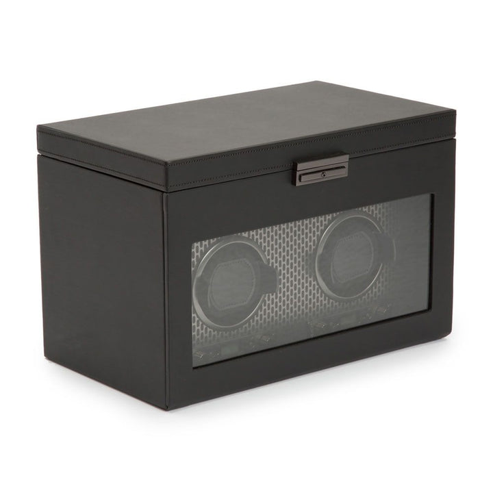 Watch Winder - Axis Double - Powder Coat - With Storage