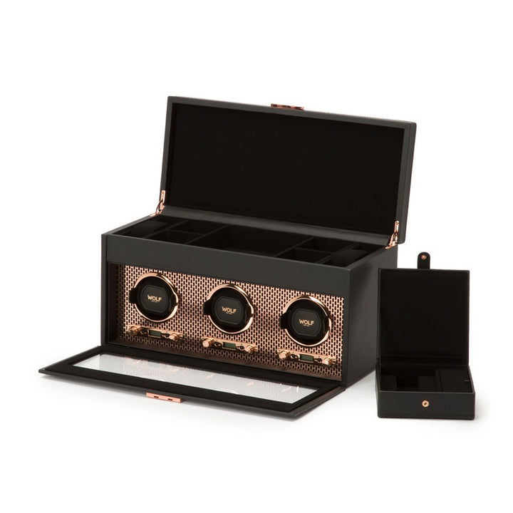 Watch Winder - Axis Triple - Copper - With Storage