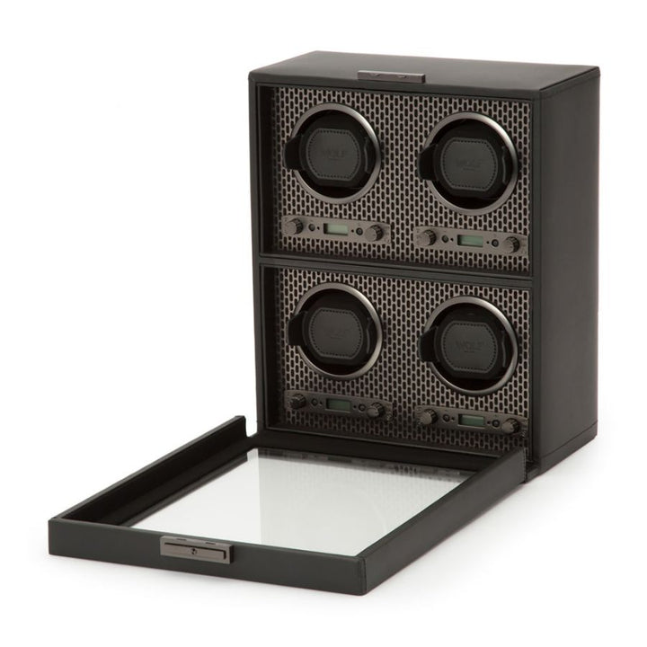 Watch Winder - Axis 4 Piece - Powder Coat