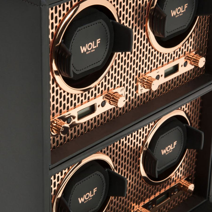 Watch Winder - Axis 4 Piece - Copper