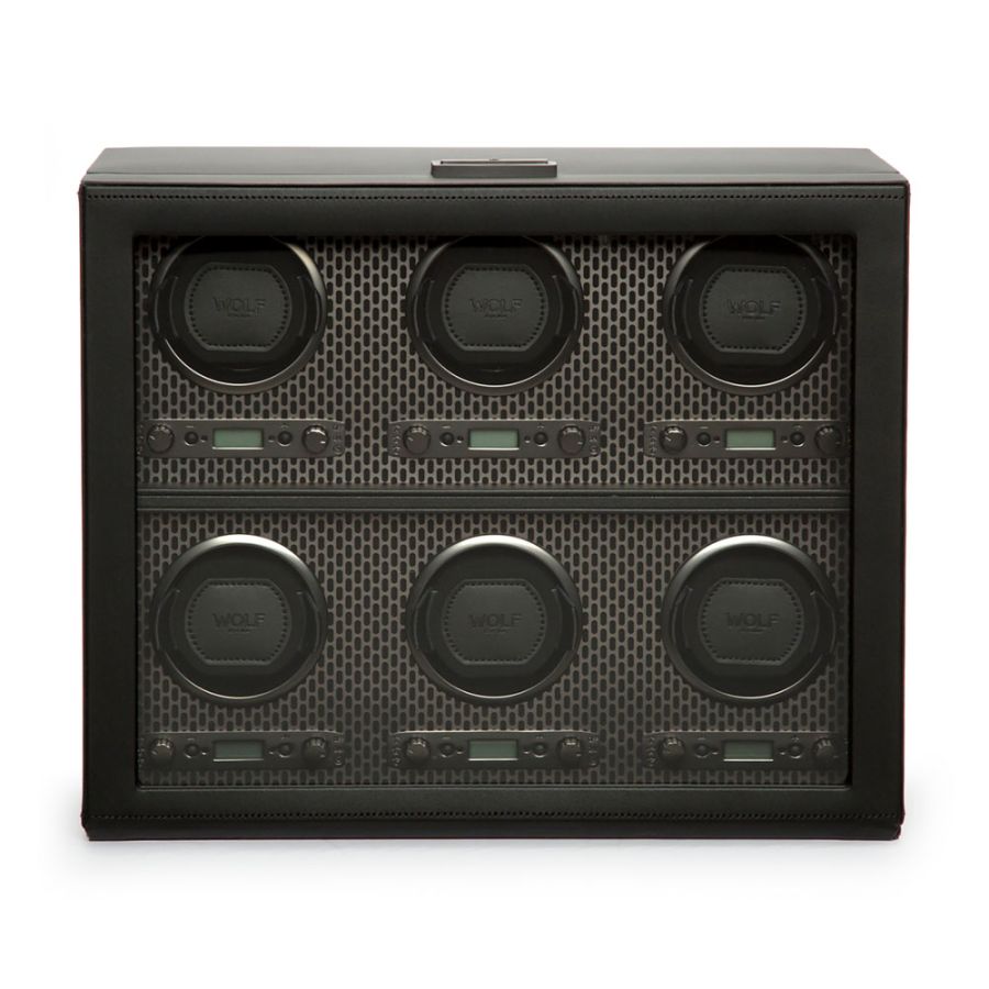 Watch Winder - Axis 6 Piece - Powder Coat