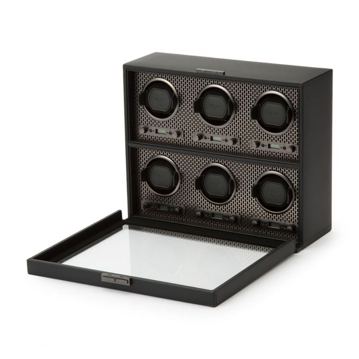 Watch Winder - Axis 6 Piece - Powder Coat