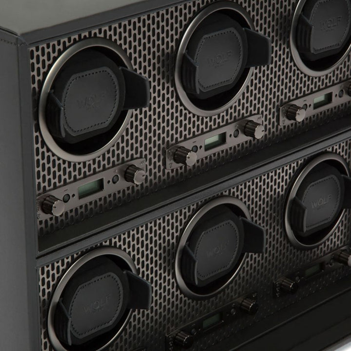 Watch Winder - Axis 6 Piece - Powder Coat