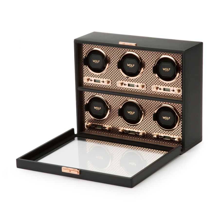 Watch Winder - Axis 6 Piece - Copper