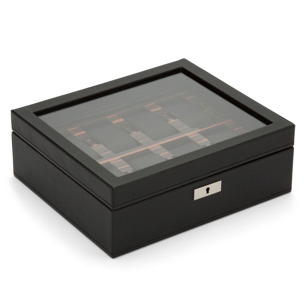 Watch Box - Roadster 8 Piece - Black