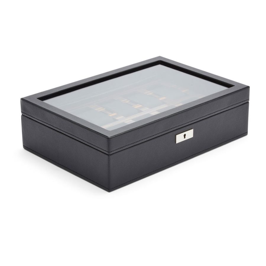 Watch Box - Roadster 10 Piece - Black