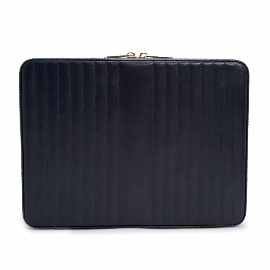 Large Zip Case - Maria - Navy