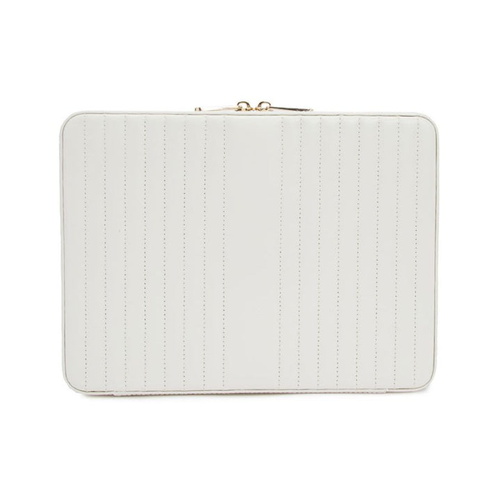 Large Zip Case - Maria - White