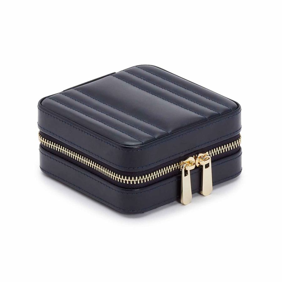 Small Zip Case - Maria - Navy