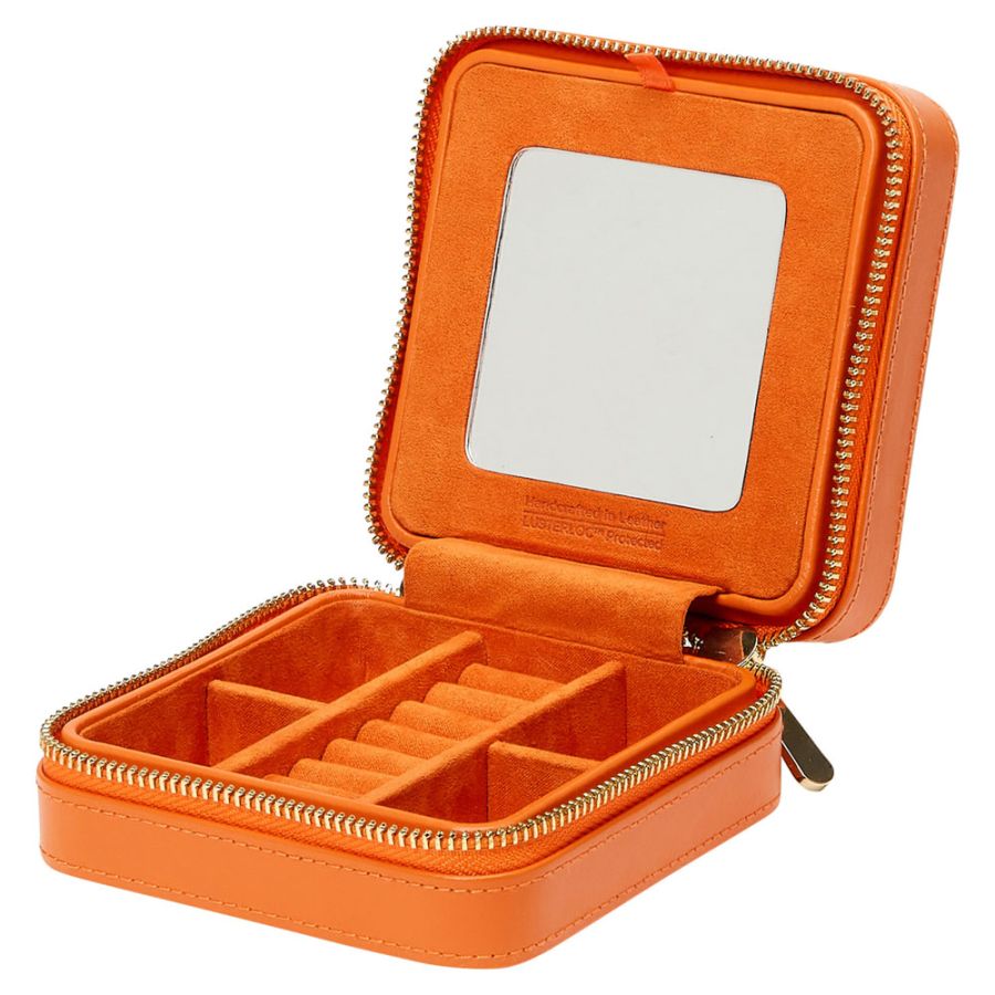 Small Zip Case - Maria - Tangerine