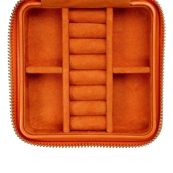 Small Zip Case - Maria - Tangerine