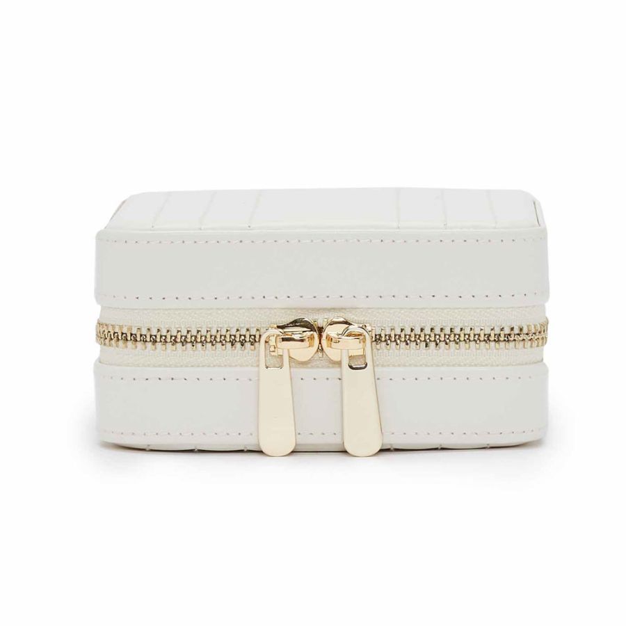 Small Zip Case - Maria - White