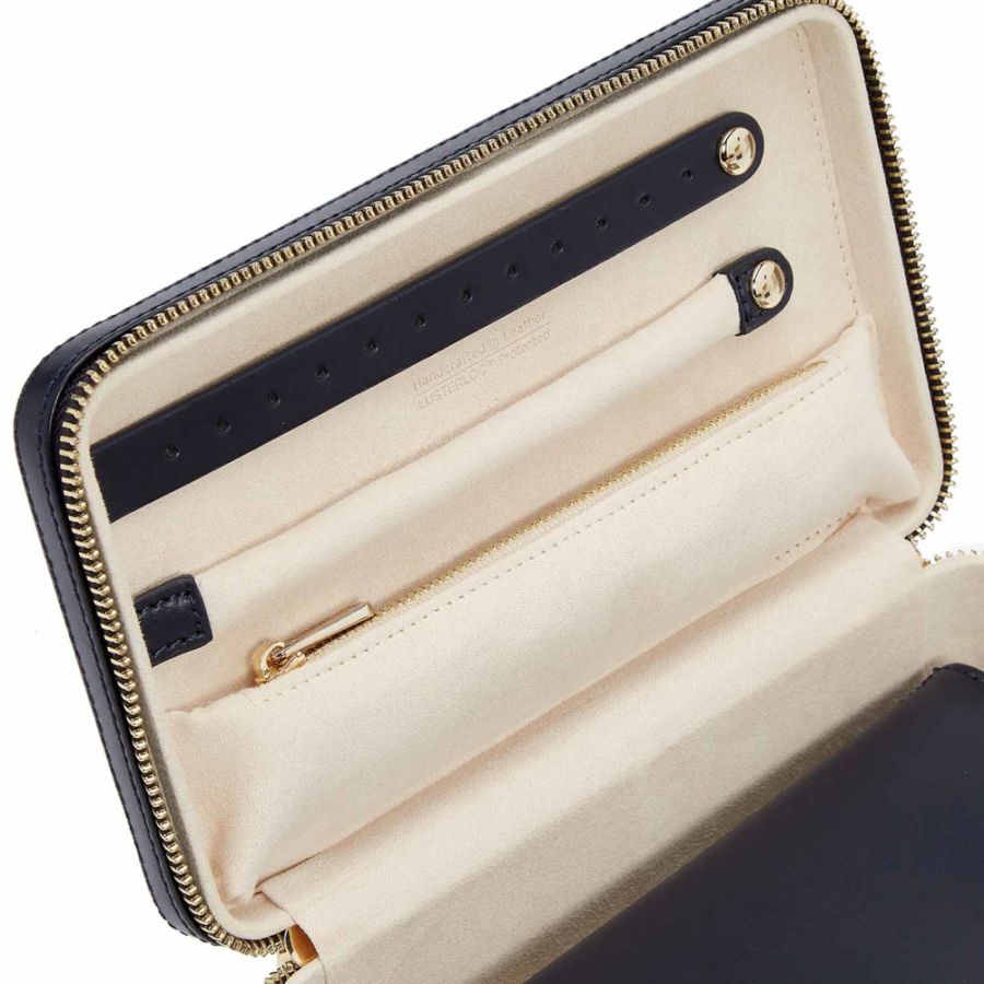 Medium Zip Case - Maria - Navy