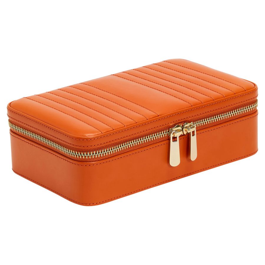 Medium Zip Case - Maria - Tangerine