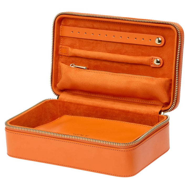 Medium Zip Case - Maria - Tangerine