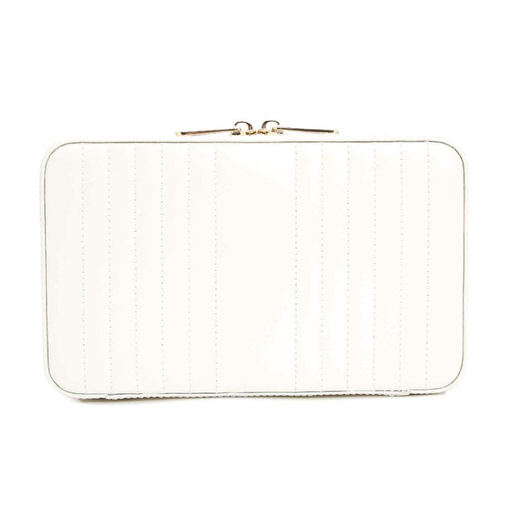 Medium Zip Case - Maria - White