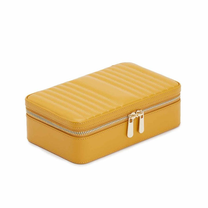 Medium Zip Case - Maria - Mustard