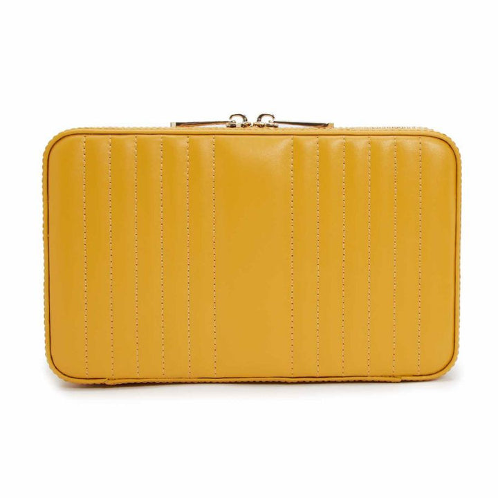 Medium Zip Case - Maria - Mustard