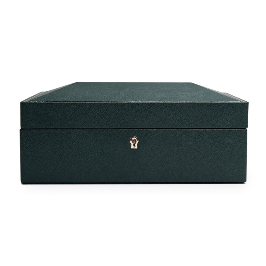 Watch Box - British Racing 8 Piece - Green