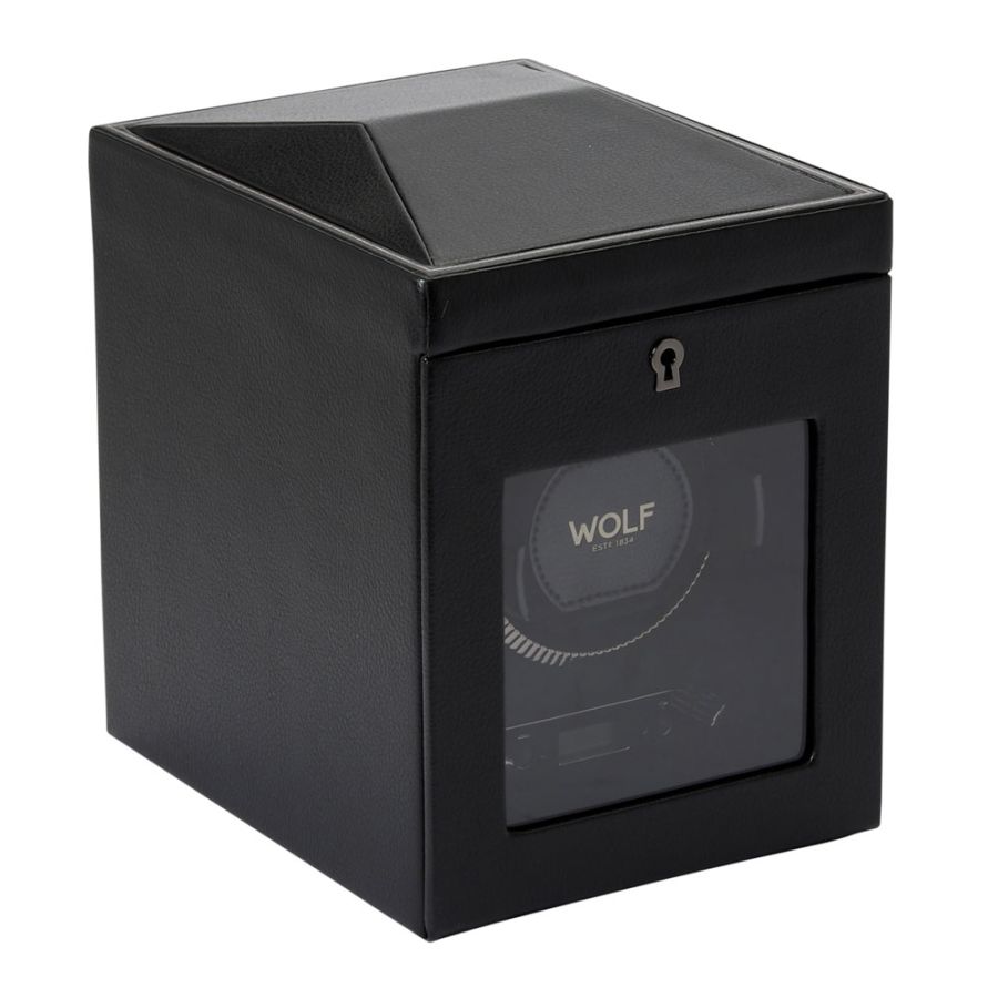 Watch Winder - British Racing Single - Black