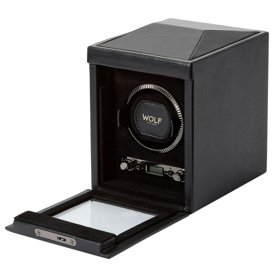 Watch Winder - British Racing Single - Black